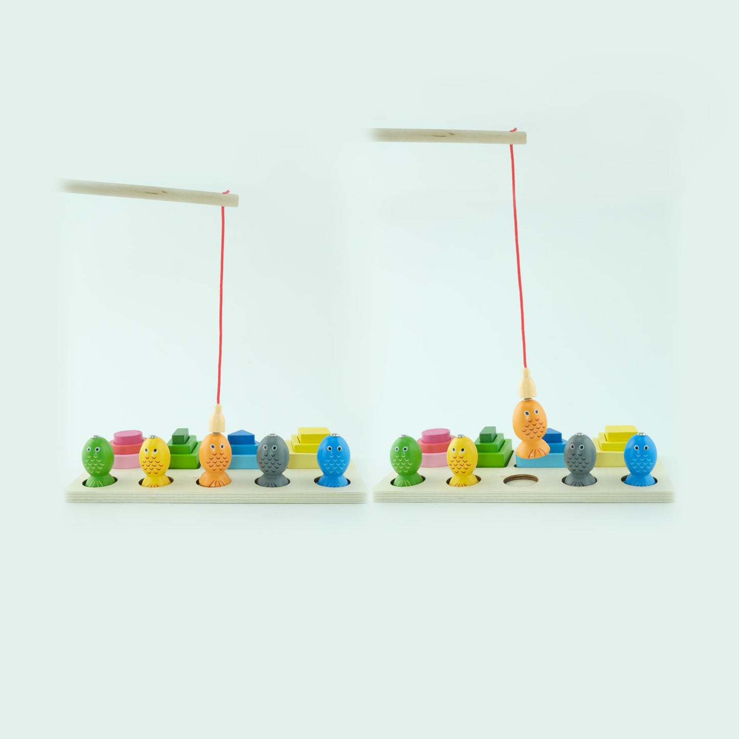 Color Sleeve Pole Fishing