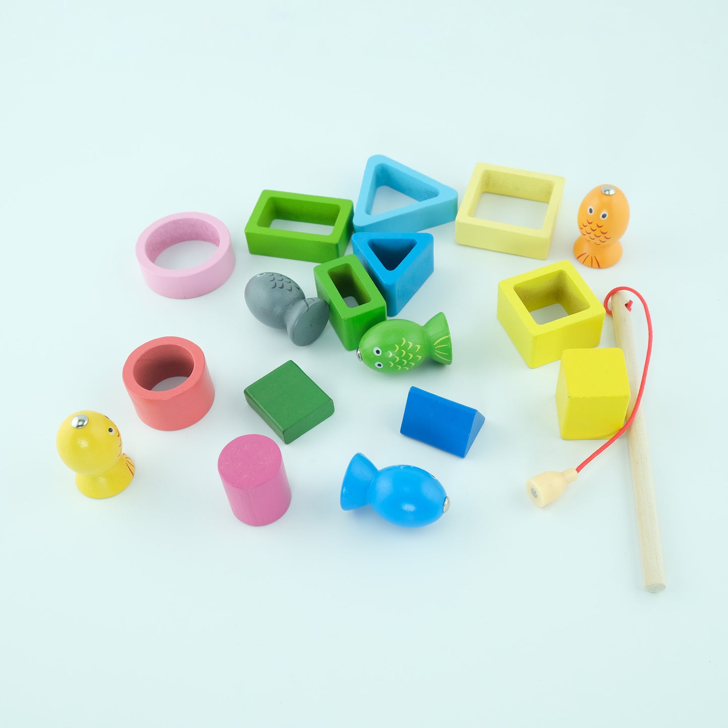 Color Sleeve Pole Fishing