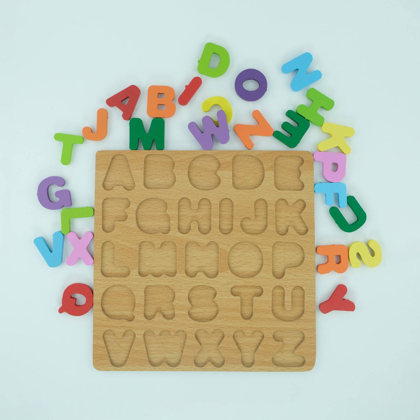 Alphabet Brown Board