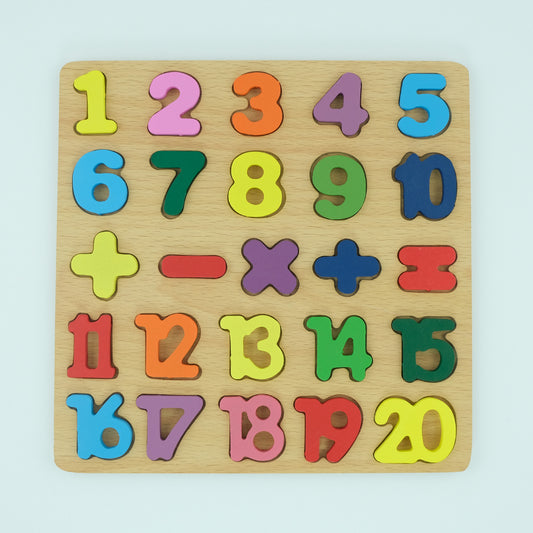 Number Brown Board