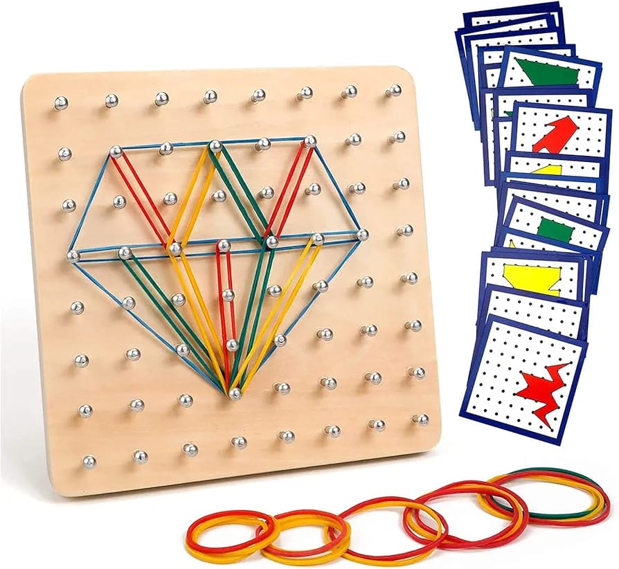 Wooden Geometric Board