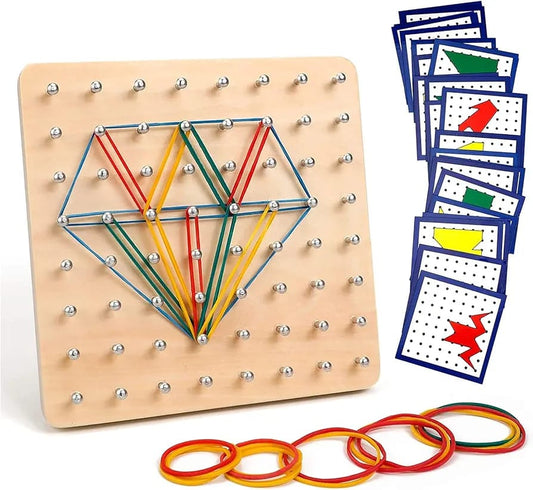 Wooden Geometric Board